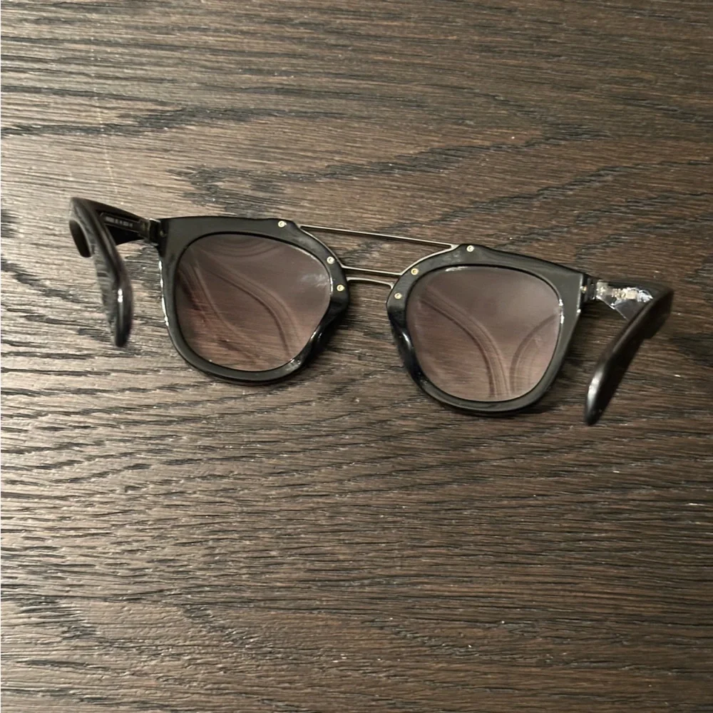 Rag & Bone Black Sunglasses with Dark Lenses - Picture 7 of 7